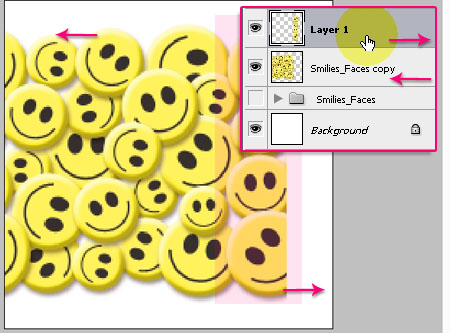 Smile Pattern step 3