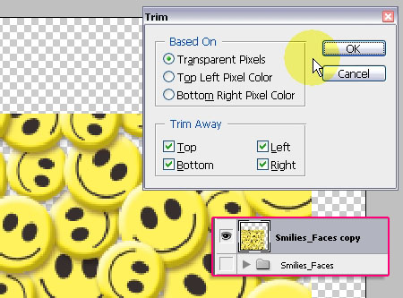 Smile Pattern step 3