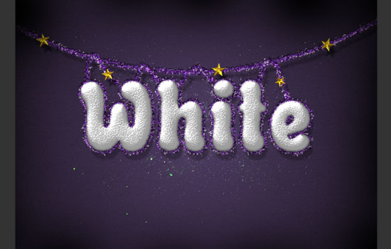 Snowy Festive Text Effect step 11