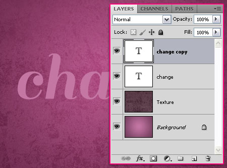 Soft Sleek Text Effect step 2