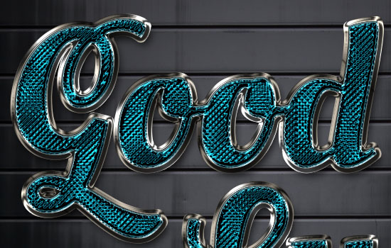 Sparkling Glass-Textured Text Effect step 6