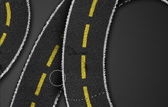 Striped Road Inspired Text Effect step 8