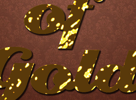 Stylish Gold Text Effect step 4