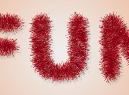 Bright Tinsel Text Effect step 3