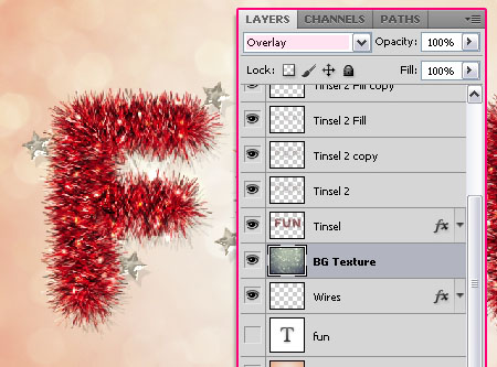 Bright Tinsel Text Effect step 7