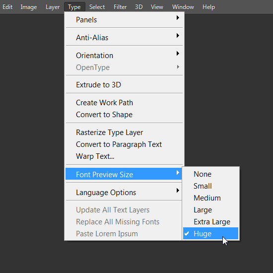 Photoshop CS6 Type Tool Basics