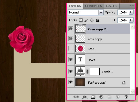 Velvet Roses Text Effect step 5