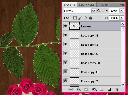 Velvet Roses Text Effect step 6