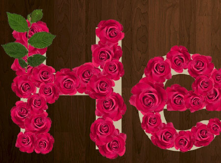 Velvet Roses Text Effect step 6