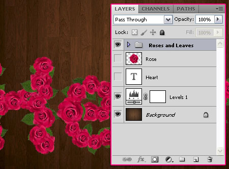 Velvet Roses Text Effect step 7