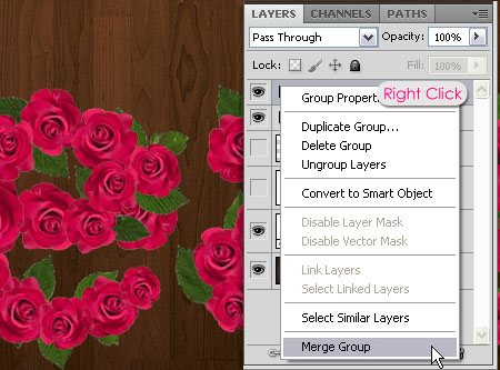 Velvet Roses Text Effect step 7