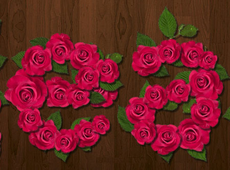 Velvet Roses Text Effect step 8