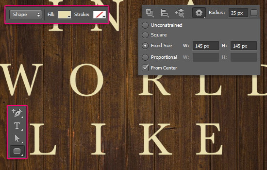 Vintage Tiles Text Effect step 3