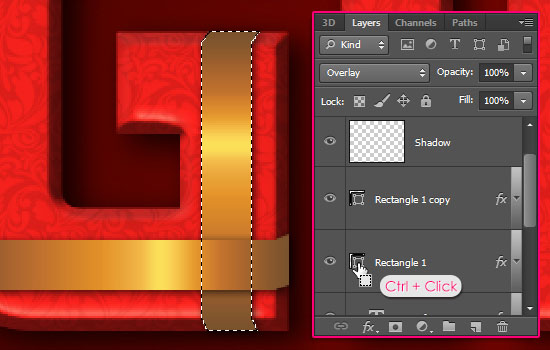 Wrapped Gift Box Text Effect step 8