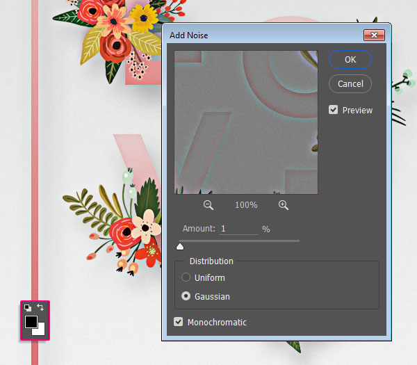 Floral Text Effect step 6